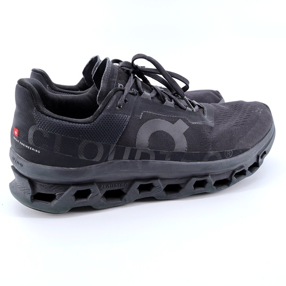 On Running Cloudmonster CloudTec Men\'s Black Running‎ Shoes US 12 - No Insoles main image 8